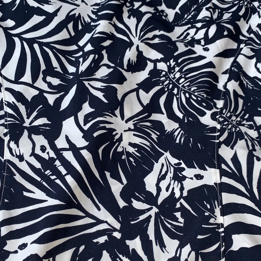 Laura Ashley - Navy Blue/White Lightweight Jacket - Picture 10 of 10